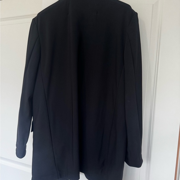 Theory Casual Single-Breasted Blazer size 8 in Black - Picture 9 of 12